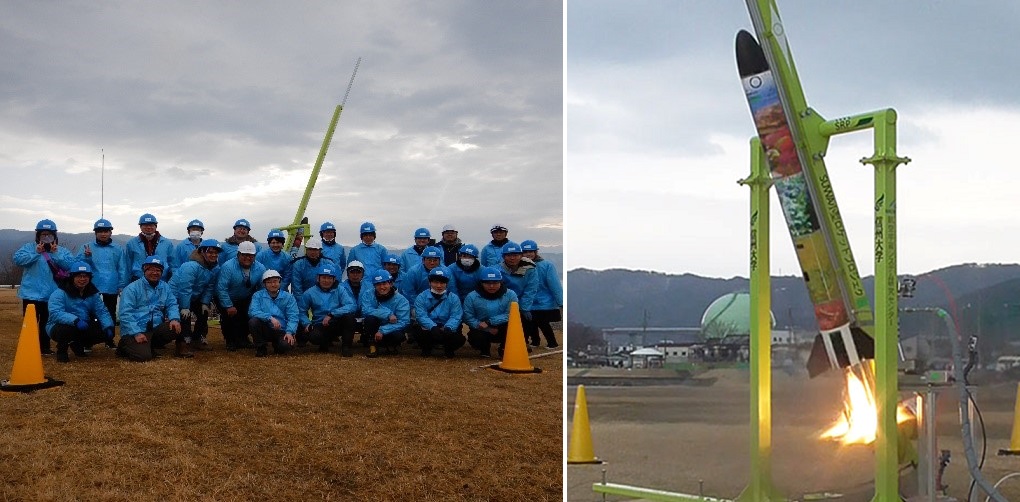 SUWA小型ロケットプロジェクト（SRP）が8号機の打ち上げ実験に成功しま